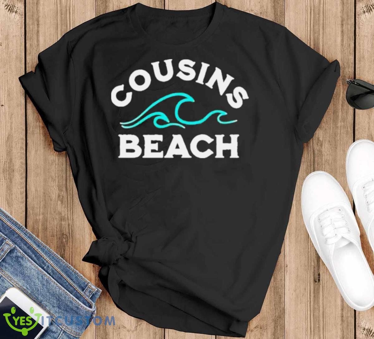 Cousin Beach Summer Shirt 10 Cousin Beach Summer Shirt - Black T-Shirt