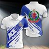 Cove Rangers FC Logo SPFL Fans 3D Polo Shirt Strip For Men And Women Gift - Cove Rangers FC Logo SPFL Fans 3D Polo Shirt Strip For Men And Women Gift