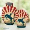 Cowboy Wild Horse All Over Print 3D Hoodie Men And Women Gift Product Photo 1
