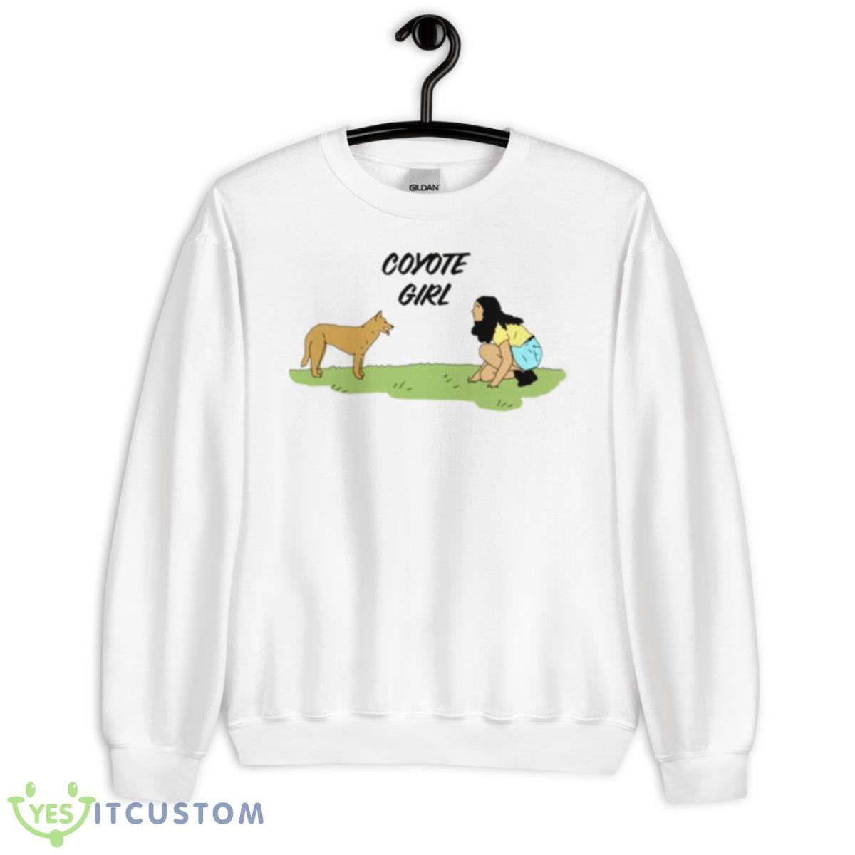 Coyote Girl Design Never Have I Ever shirt 2 Coyote Girl Design Never Have I Ever shirt - Unisex Heavy Blend Crewneck Sweatshirt