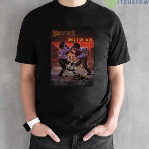 Cradle Of Filth DevilDriver Tour 2023 shirt - Black Unisex T-Shirt