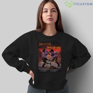 Cradle Of Filth DevilDriver Tour 2023 shirt - Sweatshirt