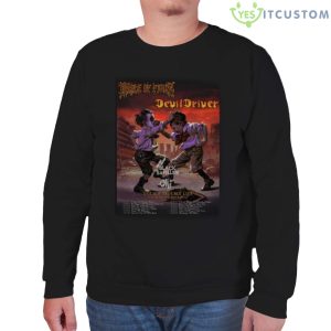 Cradle Of Filth DevilDriver Tour 2023 shirt - Unisex Sweatshirt