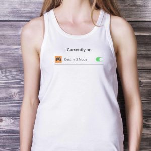 Currently On Mode Destin 2 T-Shirt - White Ladies Tank Top