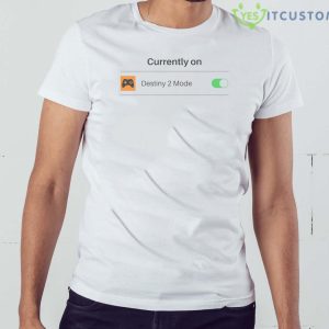 Currently On Mode Destin 2 T-Shirt - White Men T-Shirt