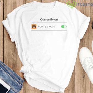 Currently On Mode Destin 2 T-Shirt - White T-Shirt G500