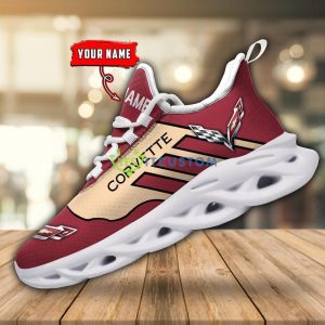 Custom Name Chevrolet Corvette Clunky Sneakers Max soul shoes Car Men And Women For Fans Gift - Chevrolet Corvette Clunky Sneakers, Max soul shoes_4