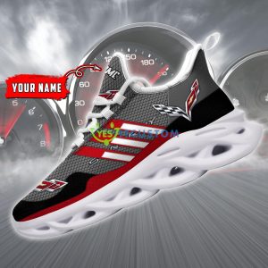 Custom Name Corvette C7 Stingrays SSR New Clunky Sneakers Max soul shoes Car Men And Women For Fans Gift - Corvette C7 Stingrays SSR New Clunky Sneakers, Max soul shoes_2