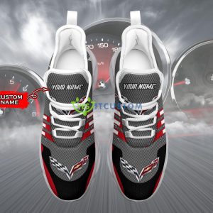 Custom Name Corvette C7 Stingrays SSR New Clunky Sneakers Max soul shoes Car Men And Women For Fans Gift - Corvette C7 Stingrays SSR New Clunky Sneakers, Max soul shoes_3