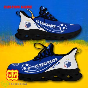 Custom Name F.C. København Sport Shoes Logo 3 Danish Superliga Max Soul Sneakers For Fans - F.C. København Max Soul Shoes_7