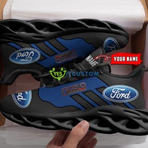 Custom Name Ford F-150 Clunky Sneakers Max soul shoes Car Men And Women For Fans Gift - Ford F-150 Clunky Sneakers, Max soul shoes_2