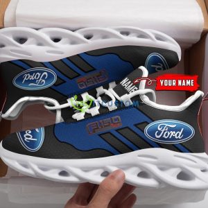 Custom Name Ford F-150 Clunky Sneakers Max soul shoes Car Men And Women For Fans Gift - Ford F-150 Clunky Sneakers, Max soul shoes_1