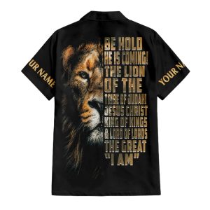 Custom Name Hawaiian Lion Of Judah Revelations Hawaiian Shirt And Short Summer For Men And Women Gift 7 Custom Name Hawaiian Lion Of Judah Revelations Hawaiian Shirt And Short Summer For Men And Women Gift - 240723-163154