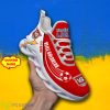 Custom Name Vejle Boldklub Sport Shoes Logo 3 Danish Superliga Max Soul Sneakers For Fans - Vejle Boldklub Max Soul Shoes_1