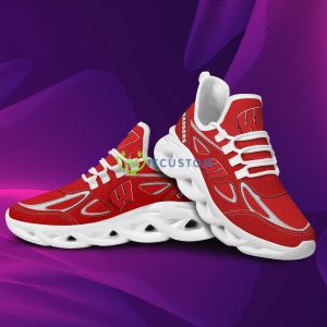Custom Name Wisconsin Badgers NCAA Sporty Clunky Soul Max Soul Shoes Running Sneaker - Personalized Wisconsin Badgers NCAA, Sporty Clunky Max Soul Shoes, Sneakers For Mens, Personalized Gifts Unisex Adult Shoes,Wisconsin Sports_3