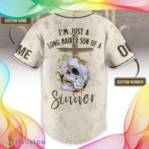 Custom Number And Name Jelly Roll I’m Just A Long Haired Son Of A Sinner Jersey Baseball Shirt 3 Custom Number And Name Jelly Roll I’m Just A Long Haired Son Of A Sinner Jersey Baseball Shirt - Jelly Roll I’m Just A Long Haired Son Of A Sinner Personalized Baseball Jersey_3