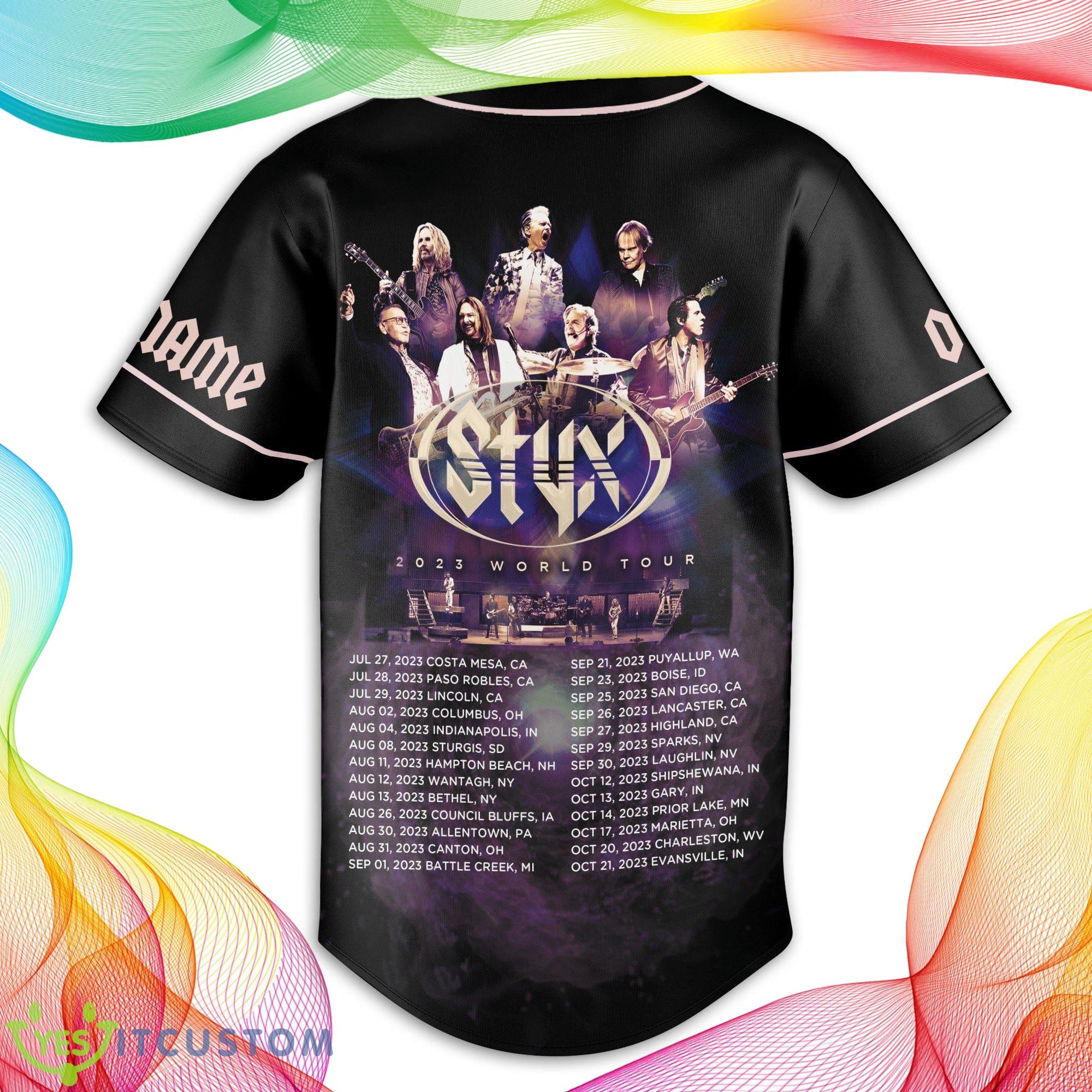 Custom Number And Name Stynx 2023 World Tour Style Baseball Jersey Shirt For Men And Women 6 Custom Number And Name Stynx 2023 World Tour Style Baseball Jersey Shirt For Men And Women - Stynx 2023 World Tour Personalized Baseball Jersey_3