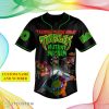 Custom Number And Name Teenage Mutant Ninja Turtles Mutant Mayhem Black Design Baseball Jersey Shirt - Teenage Mutant Ninja Turtles Mutant Mayhem Black Design Personalized Baseball Jersey_2