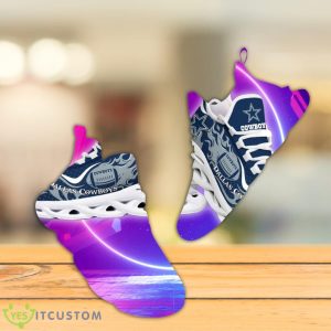 Dallas Cowboys NFL Fire Ball Full Print AOP Print Max Soul Shoes Product Photo 4