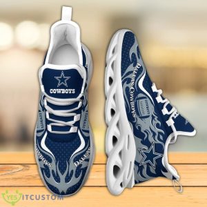 Dallas Cowboys NFL Fire Ball Full Print AOP Print Max Soul Shoes Product Photo 6
