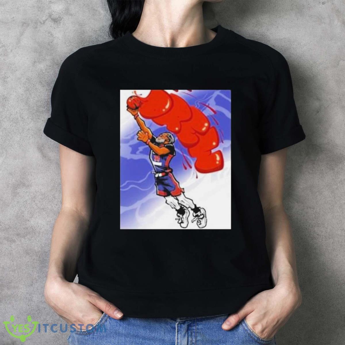 Dallas Mavericks Uncle Drew Barbwiretape T Shirt Product Photo 2