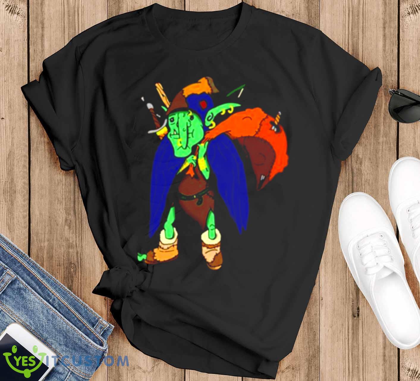 Dank Loot Goblin Epic shirt 12 Dank Loot Goblin Epic shirt - Black T-Shirt