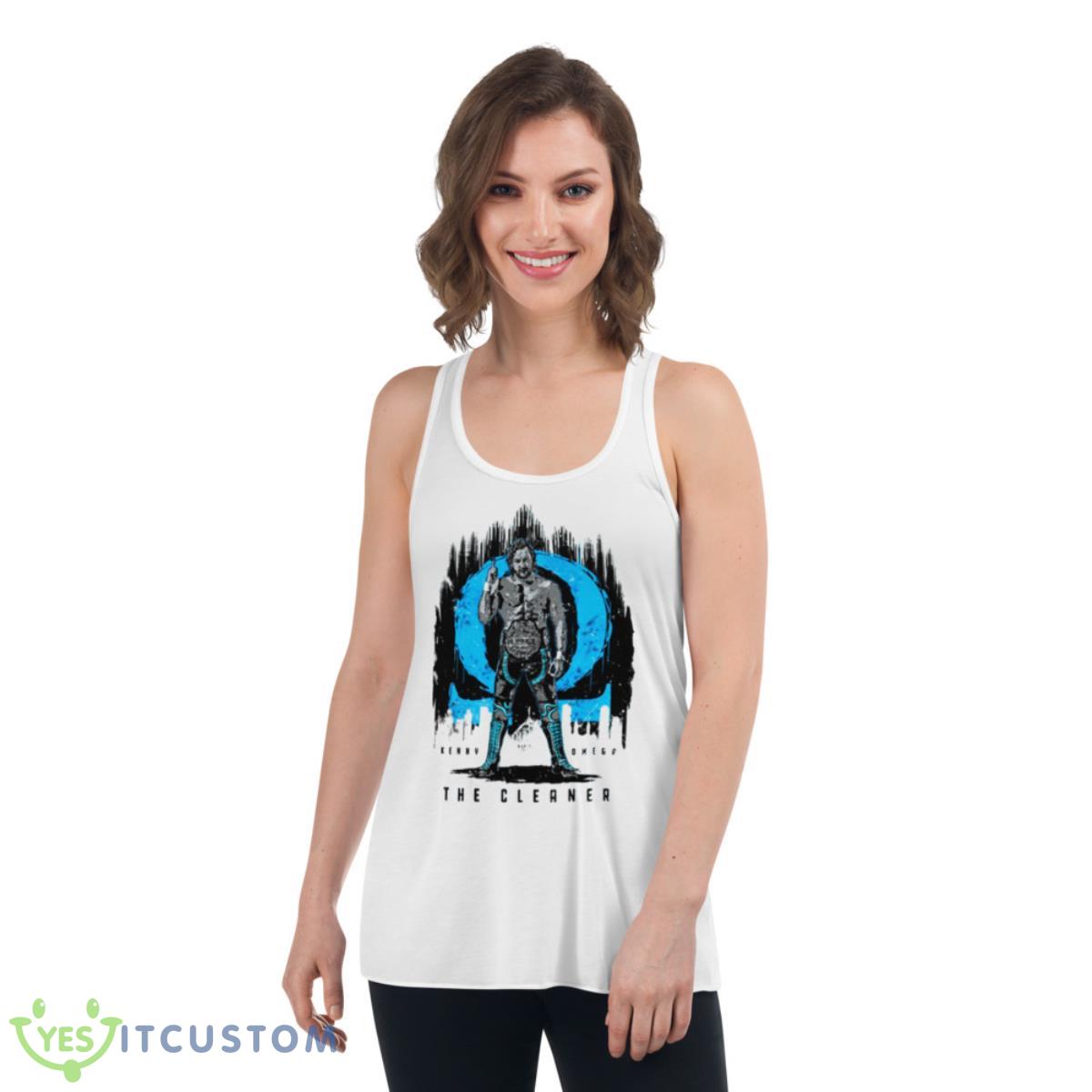 Darkseid Kenny Omega shirt 4 Darkseid Kenny Omega shirt - Women's Flowy Racerback Tank
