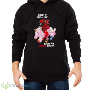 Deadpool I Don’t Feel Like Being An Adult Today Shirt - Men Black Hoodie