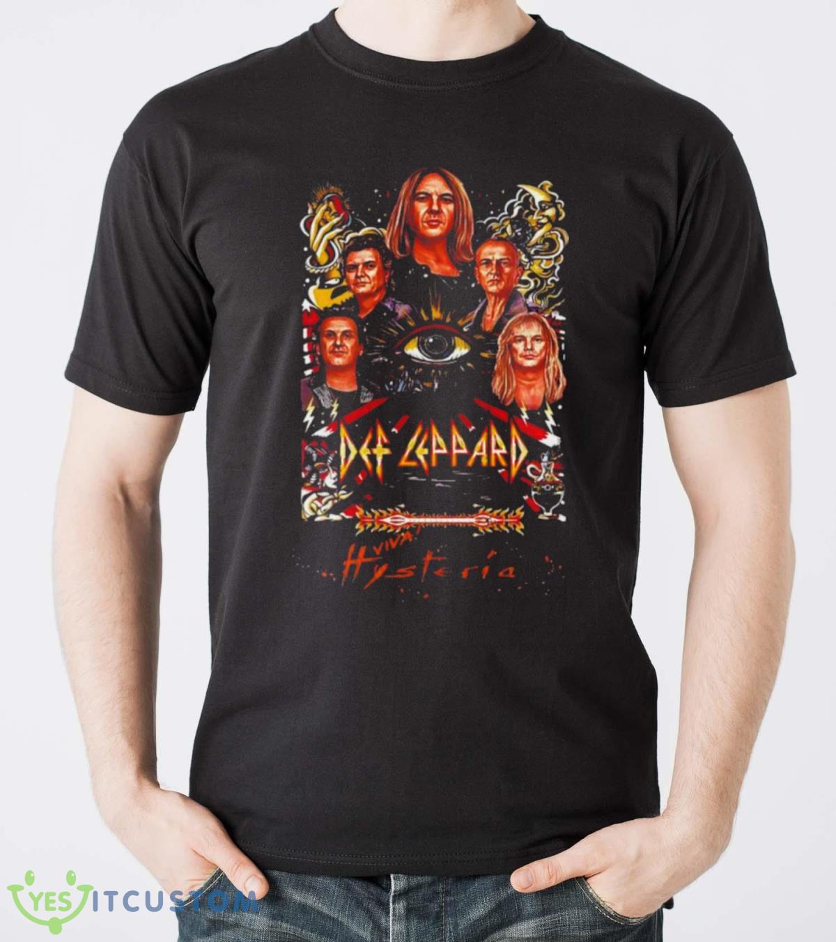 Def Leppard Viva Hysteria 2023 Shirt 4 Def Leppard Viva Hysteria 2023 Shirt Product Photo 4