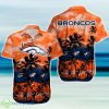Denver Broncos NFL Palm Trees Summer Hawaiian Shirt Product Photo 1