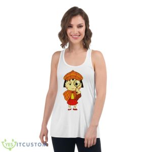 Detective Maruko Maruko Chan Shirt - Women's Flowy Racerback Tank