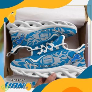 Detroit Lions NFL Fire Ball Full Print AOP Print Max Soul Shoes Product Photo 5