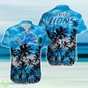 Detroit Lions NFL Palm Trees Summer Hawaiian Shirt Product Photo 1