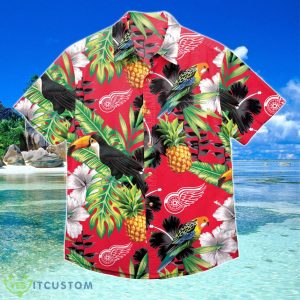 Detroit Red Wings NHL Hawaiian Shirt Special Gift For Fans Product Photo 1