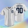 Detroit Tigers Custom Name & Number Baseball Shirt Best Gift For Men And Women Product Photo 1