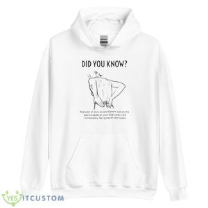 Did You Know Rub A Bit Of Olive Oil And Epsom Salt On The Painful Shirt 7 Did You Know Rub A Bit Of Olive Oil And Epsom Salt On The Painful Shirt - Unisex Heavy Blend Hooded Sweatshirt