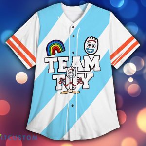 Disney Pixar Toy Story Team Forky Baseball Jersey Shirt Disney Baseball Sport For Men And Women Gift 3 Disney Pixar Toy Story Team Forky Baseball Jersey Shirt Disney Baseball Sport For Men And Women Gift - Disney Pixar Toy Story Team Forky Baseball Jersey Shirt Disney Baseball Sports Outfits Disneyland Family Trip Disney Birthday Boy Girl_2