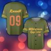 Disney Pixar Up Wilderness Explorers Russell 99 Baseball Jersey Shirt Disney Sport For Men And Women Gift - 240723-145123