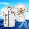 Disneyland Disney Trip With Minnie Mouse Outline Head Custom Name Baseball Jersey Disney Men And Women Gift For Fans - 280723-181959