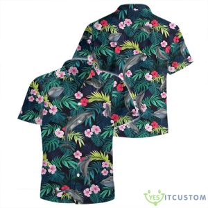 Dolphin for Men, Women, love Dolphin Aloha Shirt Summer Hawaiian Shirt - Dolphin Hawaiian Shirt for Men, Women, love Dolphin Aloha Shirt Summer Casual Button Down Shirts, Dolphin Hawaii Beach Shirt TD-0221-QLYF_2