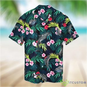Dolphin for Men, Women, love Dolphin Aloha Shirt Summer Hawaiian Shirt - Dolphin Hawaiian Shirt for Men, Women, love Dolphin Aloha Shirt Summer Casual Button Down Shirts, Dolphin Hawaii Beach Shirt TD-0221-QLYF_4