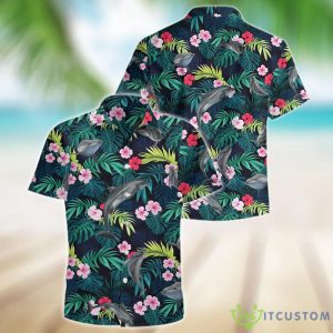 Dolphin for Men, Women, love Dolphin Aloha Shirt Summer Hawaiian Shirt - Dolphin Hawaiian Shirt for Men, Women, love Dolphin Aloha Shirt Summer Casual Button Down Shirts, Dolphin Hawaii Beach Shirt TD-0221-QLYF_1