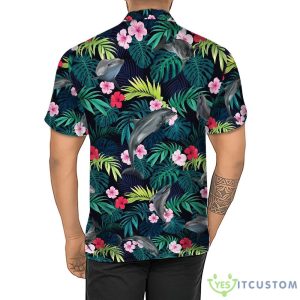 Dolphin for Men, Women, love Dolphin Aloha Shirt Summer Hawaiian Shirt - Dolphin Hawaiian Shirt for Men, Women, love Dolphin Aloha Shirt Summer Casual Button Down Shirts, Dolphin Hawaii Beach Shirt TD-0221-QLYF_5
