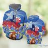 Don't Mess WIth Texas Floral All Over Print 3D Hoodie Product Photo 1