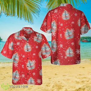 Dragonfly Shaped Christmas Tree Hawaiian Shirt Best Gift For Men And Women Product Photo 2