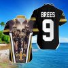 Drew Brees New Orleans Saints Photo Hawaiian Shirt For Men Women Product Photo 1