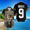 Drew Brees New Orleans Saints Team Hawaiian Shirt For Men Women Product Photo 1