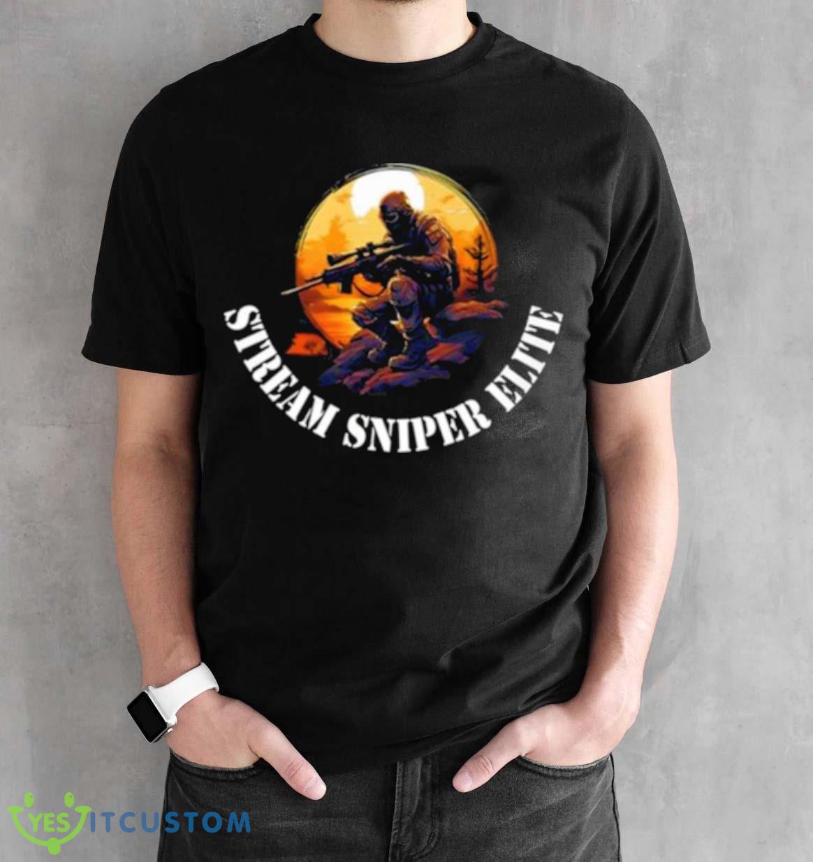 Drunk On Cringe Stream Sniper Elite shirt 2 Drunk On Cringe Stream Sniper Elite shirt - Black Unisex T-Shirt