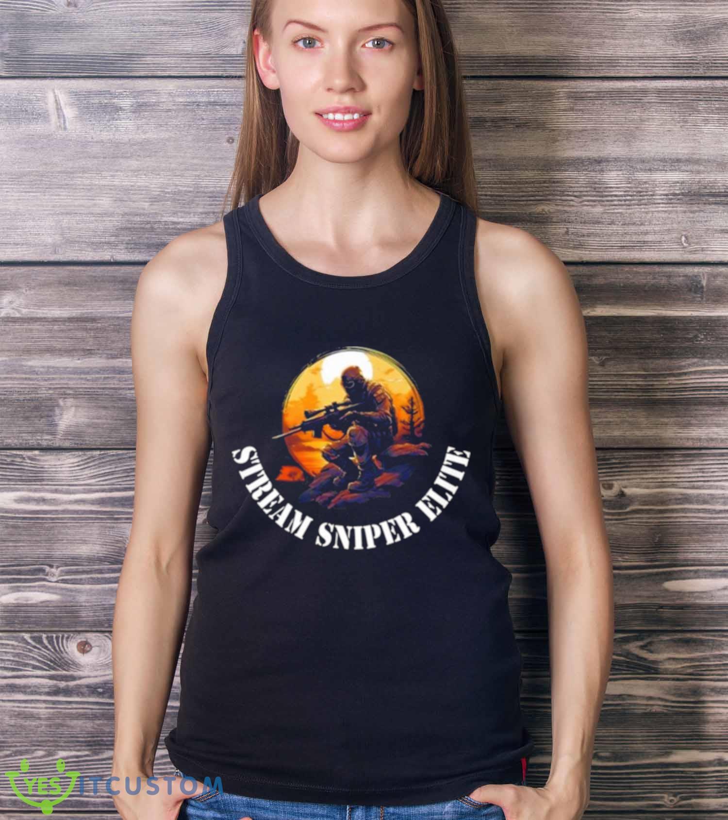 Drunk On Cringe Stream Sniper Elite shirt 13 Drunk On Cringe Stream Sniper Elite shirt - Ladies Tank Top
