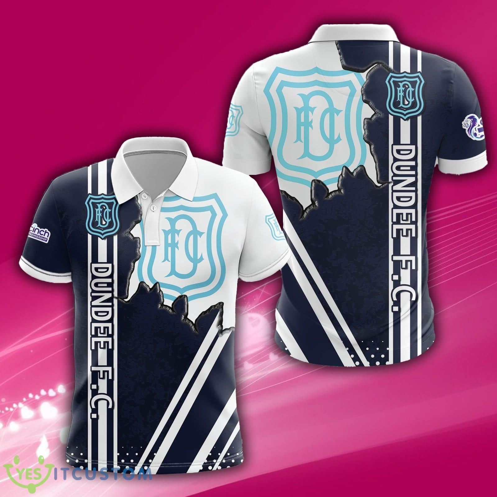 Dundee FC SPFL Scottish 3D Polo Shirt Play Golf Men And Women For Fans 3 Dundee FC SPFL Scottish 3D Polo Shirt Play Golf Men And Women For Fans - Dundee FC SPFL Scottish 3D Polo Shirt Play Golf Men And Women For Fans